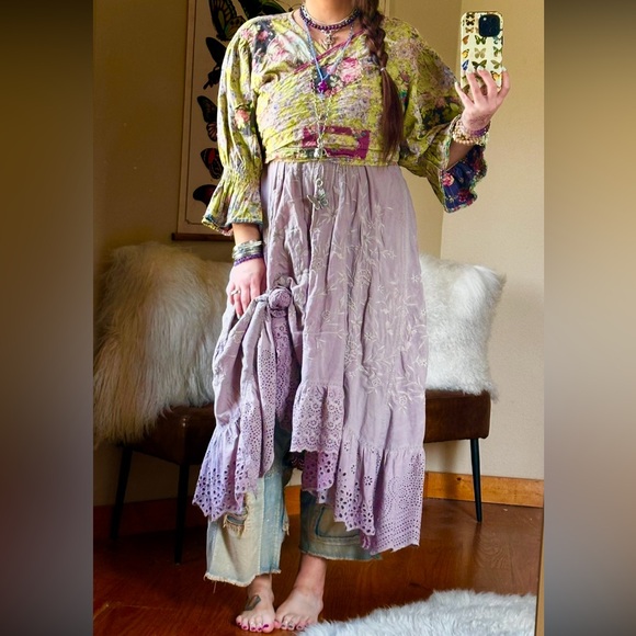 Magnolia Pearl Dresses & Skirts - Magnolia Pearl Vianney Slip, in lilac ash - used